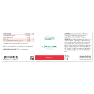 HEIDELBERGER CHLORELLA Löwenzahn – Bild 2