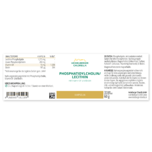 HEIDELBERGER CHLORELLA Phosphatidylcholin/ Lecithin – Bild 3