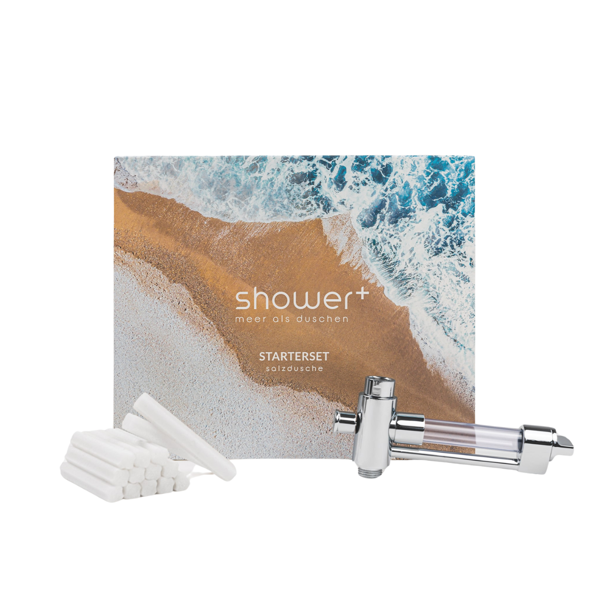 Shower+ Starterset Salzdusche