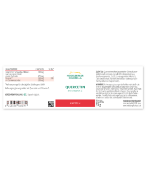 HEIDELBERGER CHLORELLA QUERCETIN 60 Kapseln – Bild 2