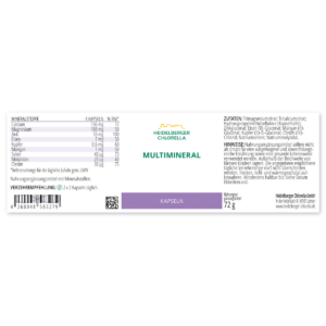 HEIDELBERGER CHLORELLA Multimineral Kapseln – Bild 2